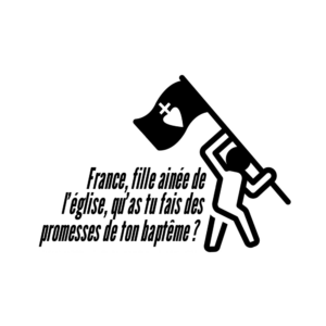 Lot de 50 stickers citation Jean-Paul II