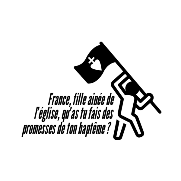 Lot de 50 stickers citation Jean-Paul II