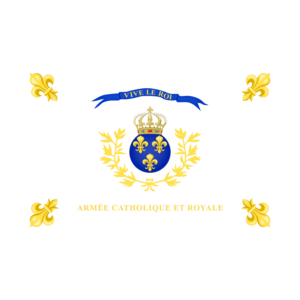 Drapeau Armée Catholique et Royale