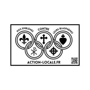Lot de 50 stickers JO 2024