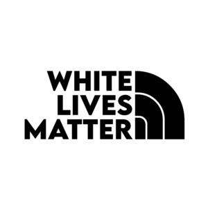 Lot de 50 stickers White Lives Matter
