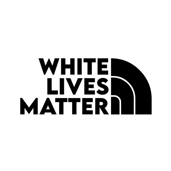 Lot de 50 stickers White Lives Matter