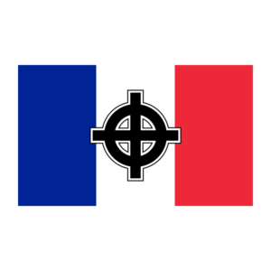 Drapeau Français Croix Celtique