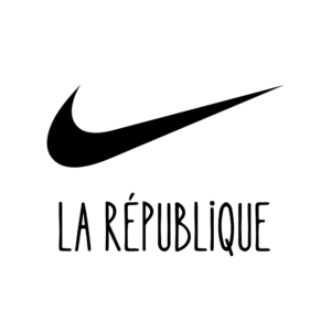50 Stickers Nike la République