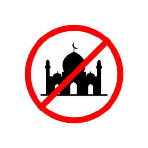 Stickers Anti-Mosquée