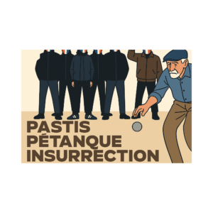 50 Stickers Pastis Pétanque Insurrection